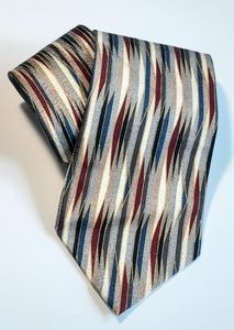 New Vintage Enenzo Felini Textured Silk Necktie